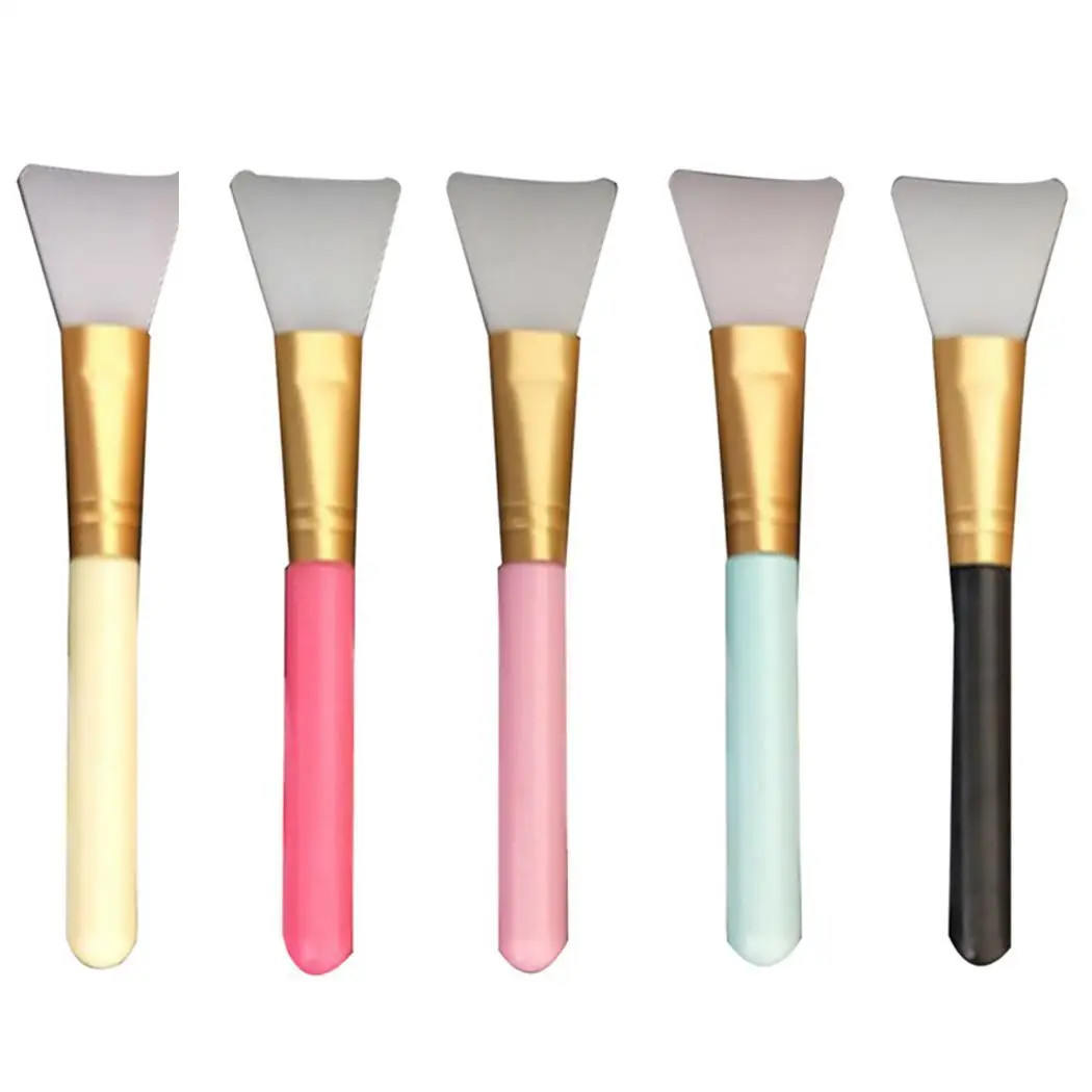 Силиконовая маска щетка мягкая головка для изготовления домашней маски палка 3