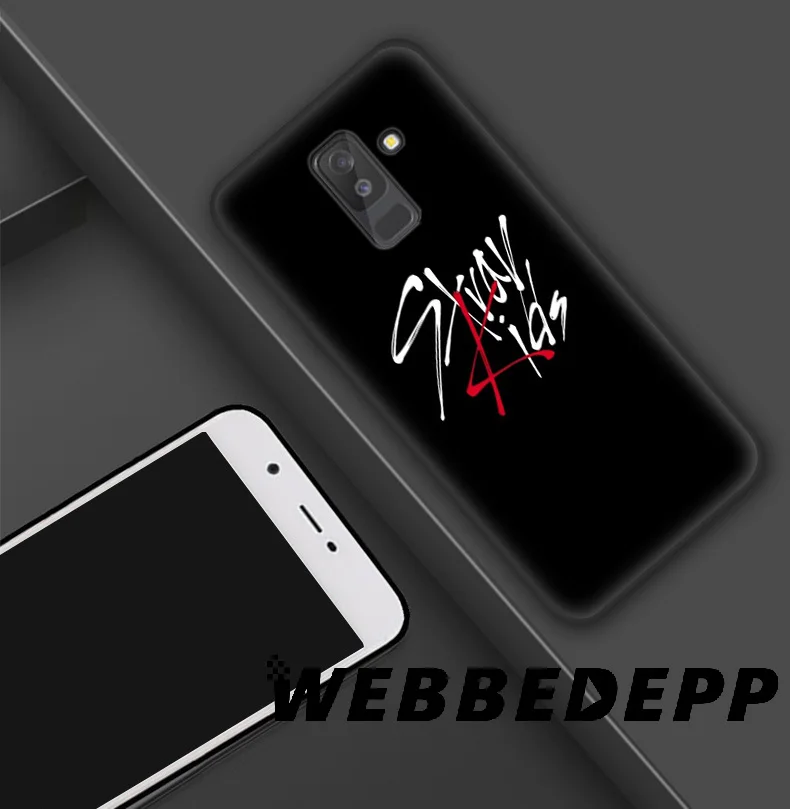 WEBBEDEPP Stray Kids Signature Soft Silicone Case for Samsung Galaxy A9 A8 A7 A6 Plus 2018 A5 A3 2017 2016 Note 9 8 |