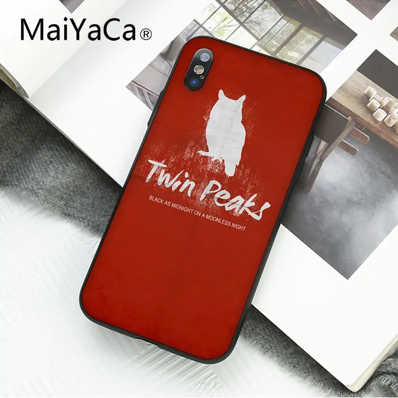 A15 MaiYaCa Твин Пикс огонь ходить со мной чехол для телефона для iphone 11 Pro 11Pro Max 8 7 6 6S Plus X XS MAX 5 5S SE XR - Цвет: A15