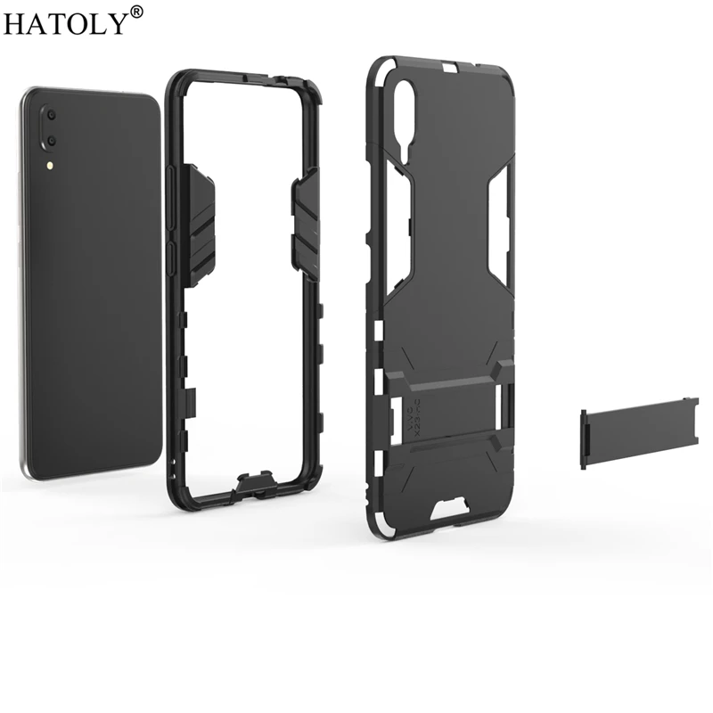 Чехол Vivo X23 Symphony резиновый робот Броня защитный Жесткий ПК чехол для телефона