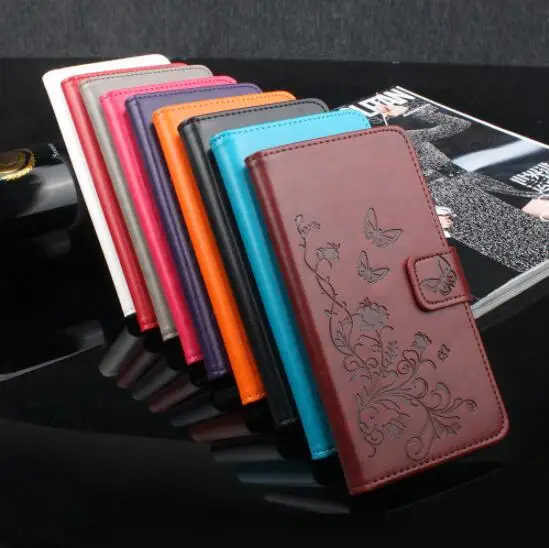 Hongbaiwei чехол для vernee Тор Флип Роскошный кожаный цветочным узором слот карты