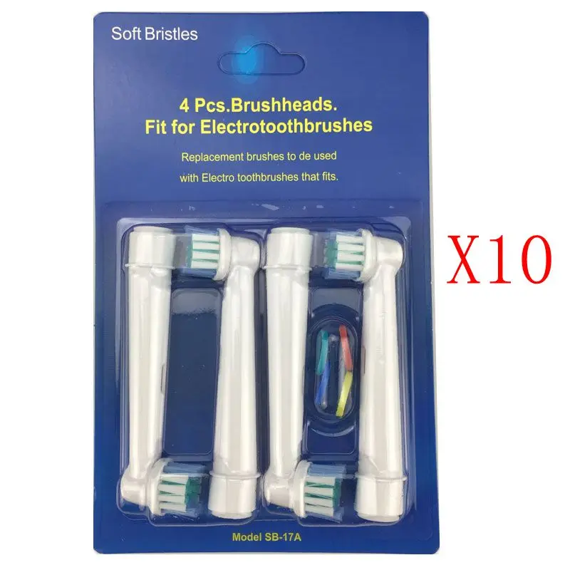 Сменные насадки для электрической зубной щетки Oral-B fit B raun Professional Care/Professional Care 40