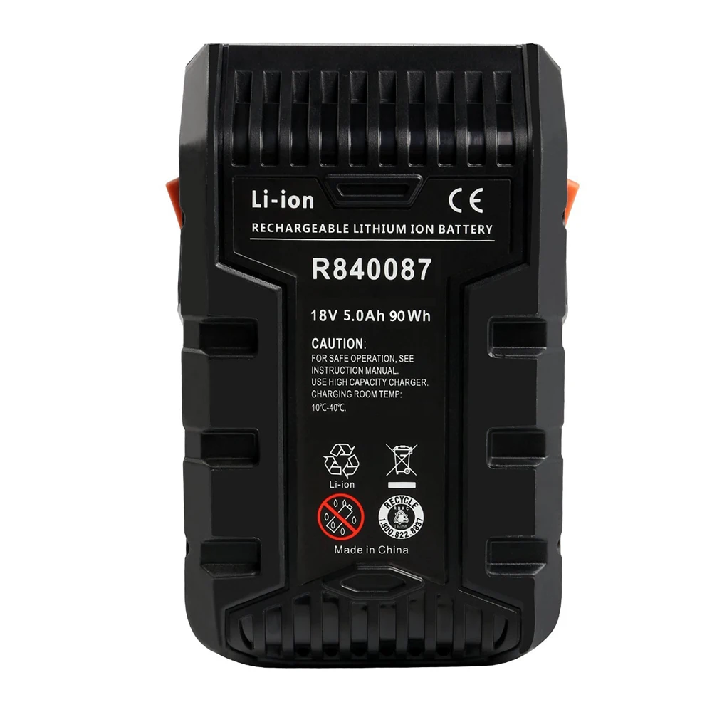 

2x High Quality Newest 18V 5000mAh Li-ion battery for RIDGID R840083 CS0921 R84008 AC840084 L1830R For AEG Series Battery