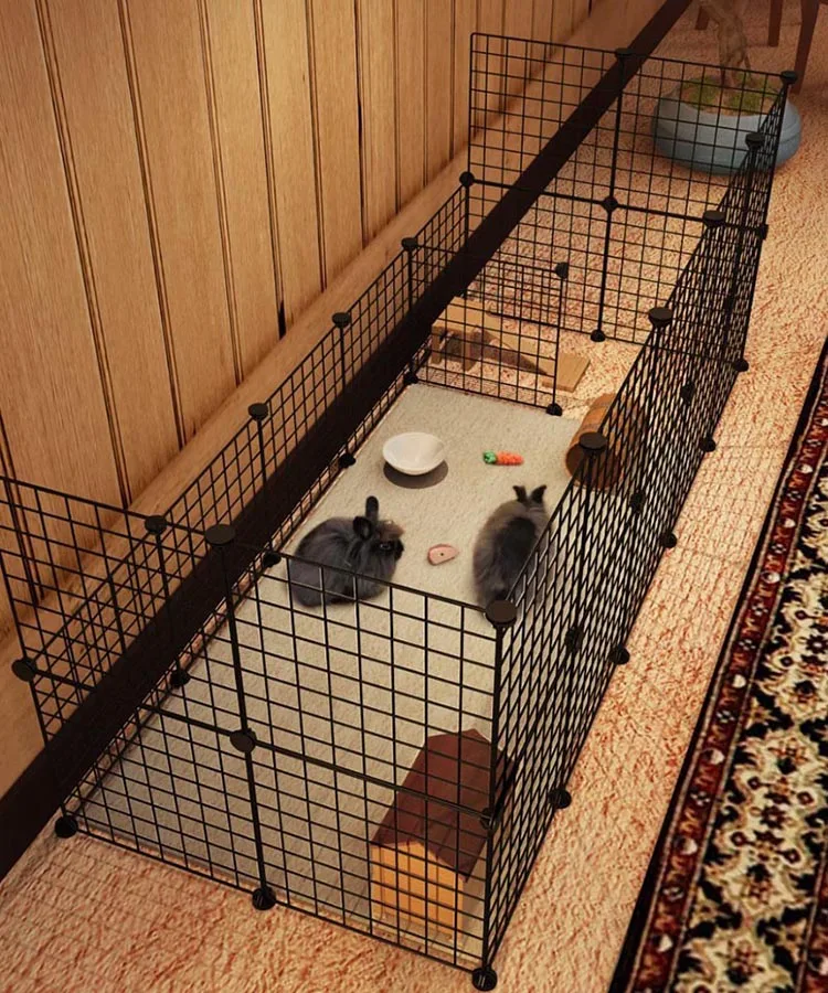 SMARTPET ограждения для домашних животных клетка для собак манеж железная сетка для кошек щенков питомник дом комбинация животное птица кролик игровая комната