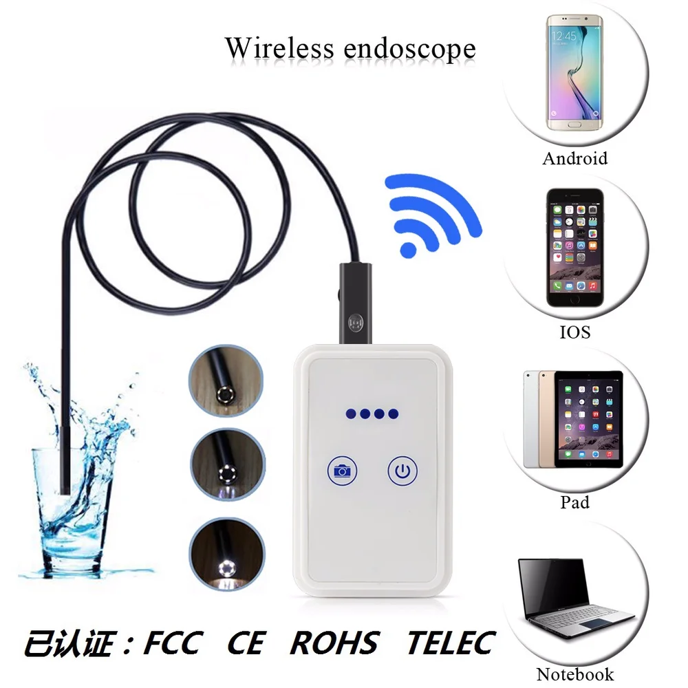 HD 1200 P Wifi эндоскоп Android Apple беспроводной Эндоскоп мобильный камеры| |