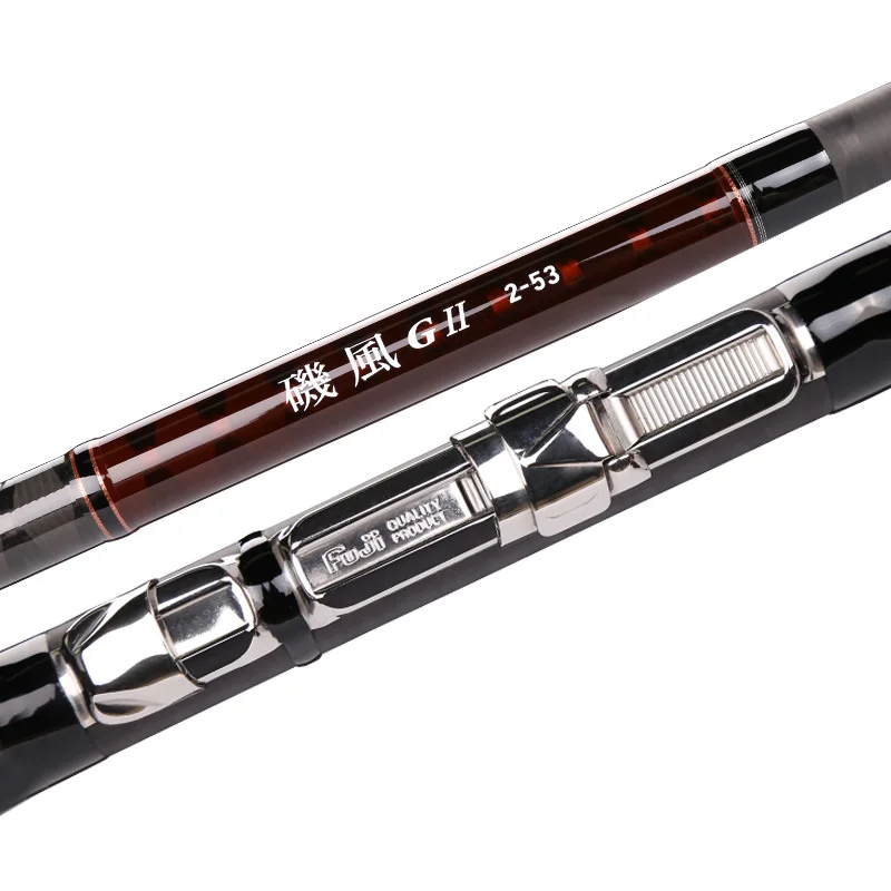 Оригинальная Удочка daiwa ISO 4,5 м/5,3 м, полностью углеродная Удочка fuji, удочка для морской рыбалки, телескопическая удочка