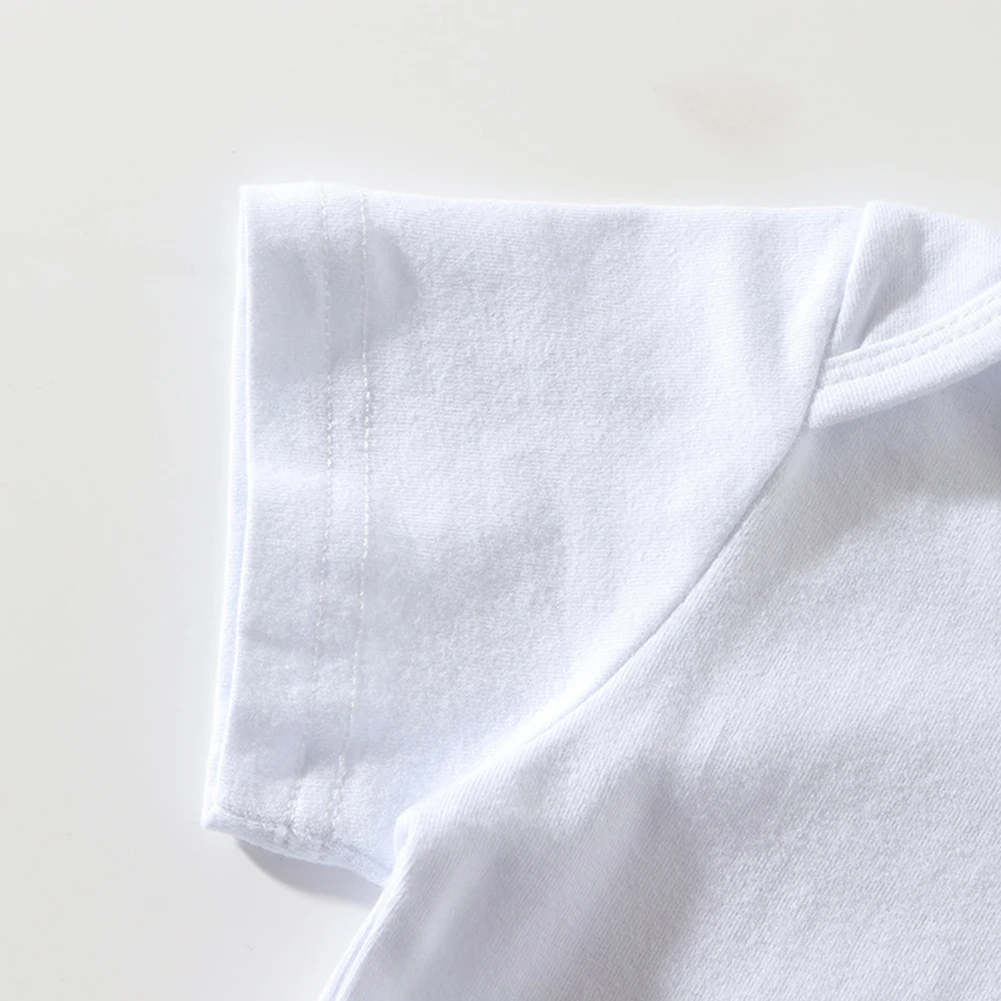 Костюм для маленьких девочек Новая летняя одежда детей футболка с короткими