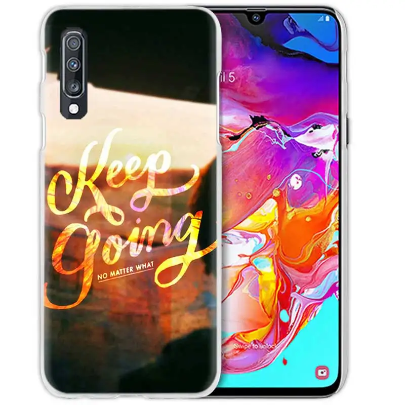 12 С христианскими текстами и кросс-чехол для samsung Galaxy M40 A50 A80 A70 A60 A40 A30 A20e A10 J4 J6 плюс J8 жесткий чехол из ПК для телефона - Цвет: 12