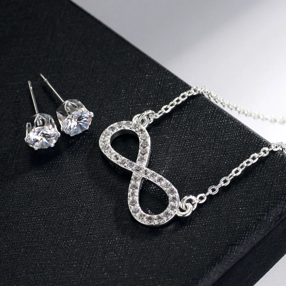 Neoglory подвески и серьги гвоздики Модные Ювелирные наборы для женщин Подарки на