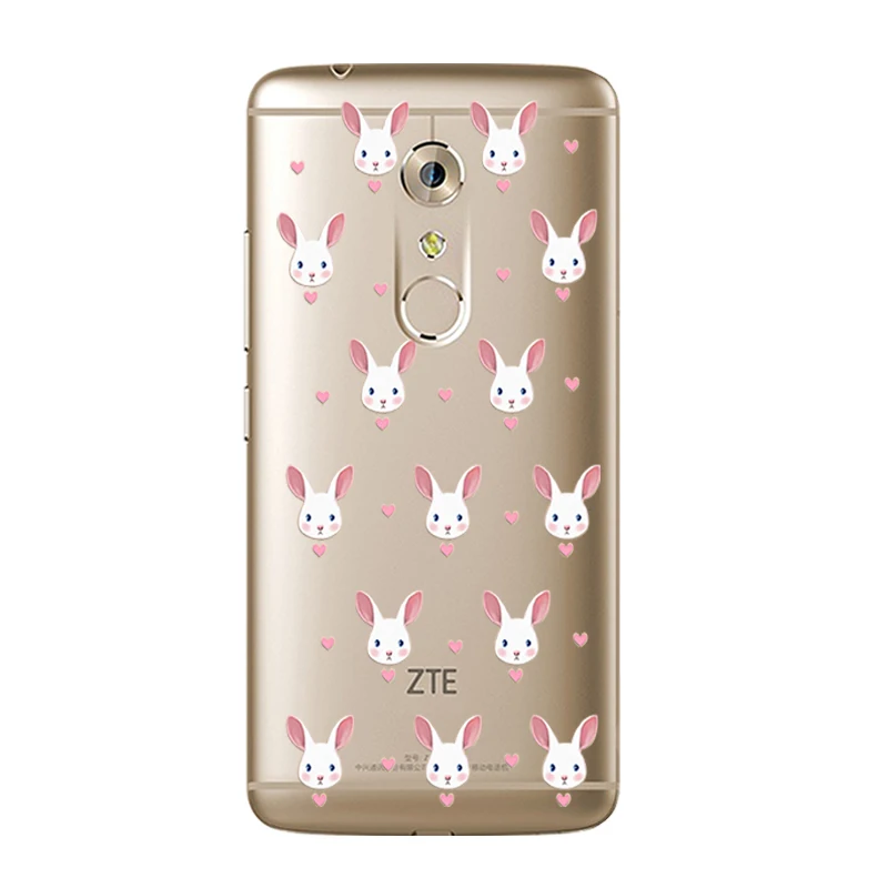 DIY чехол для телефона ZTE Axon 7 Mini A2017 Nubia Z11 MAX Z9 Мягкий ТПУ с принтом животных семьи|phone