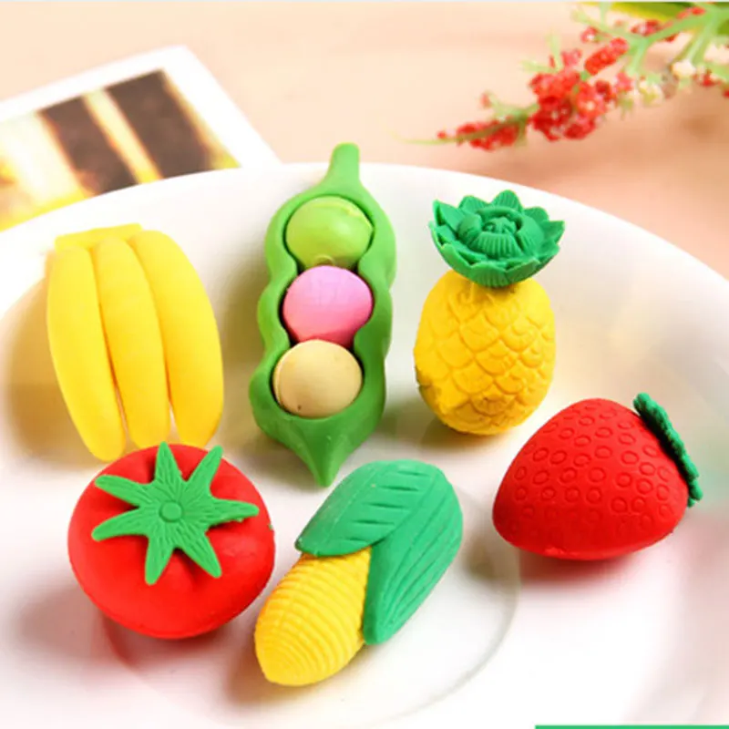 Ластик 3D для коррекции фруктов художественные принадлежности с желтым