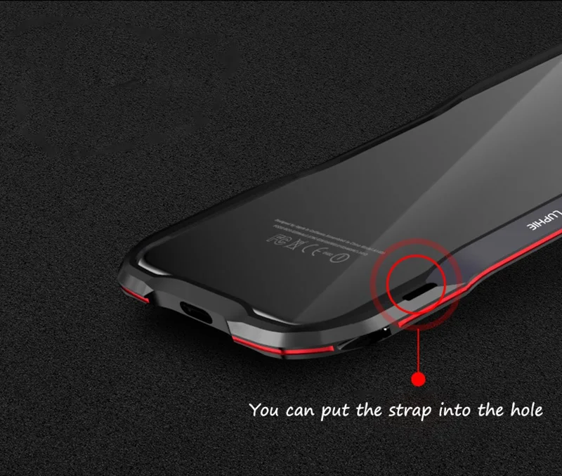 LUPHIE бренд Роскошный металлический каркас ультра тонкий Hoesje чехол для iPhone 8 Plus