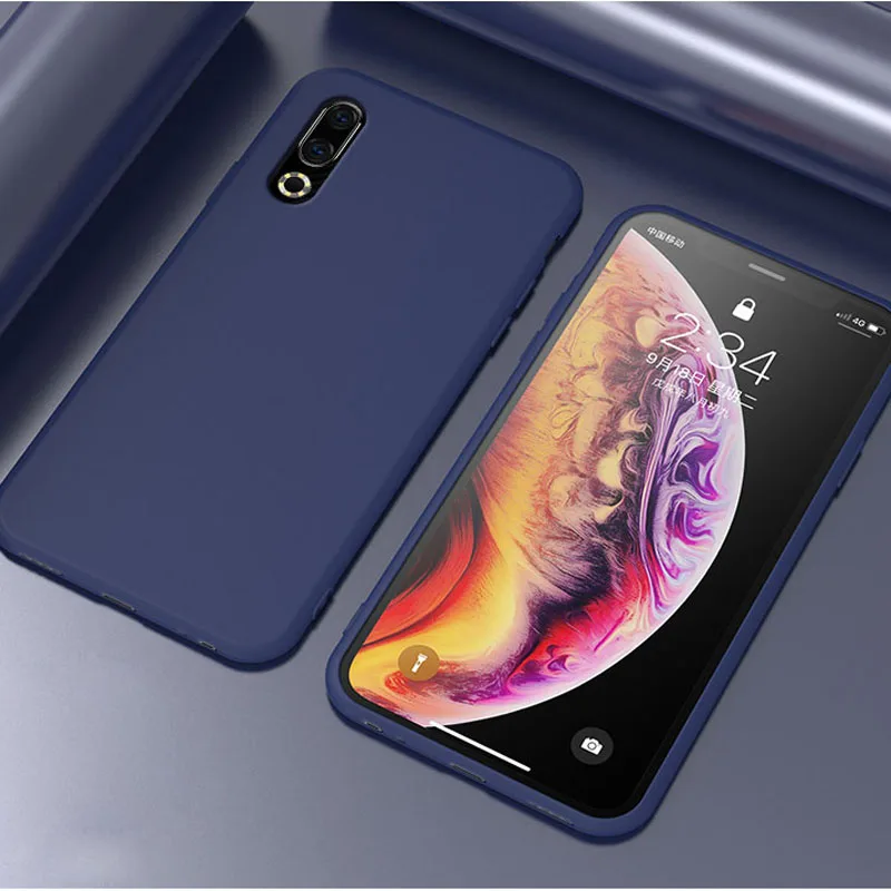 Жидкий чехол для Meizu 16 S Чехол Мягкий Силиконовый ТПУ Fundas 16XS M16S M16XS задняя крышка |