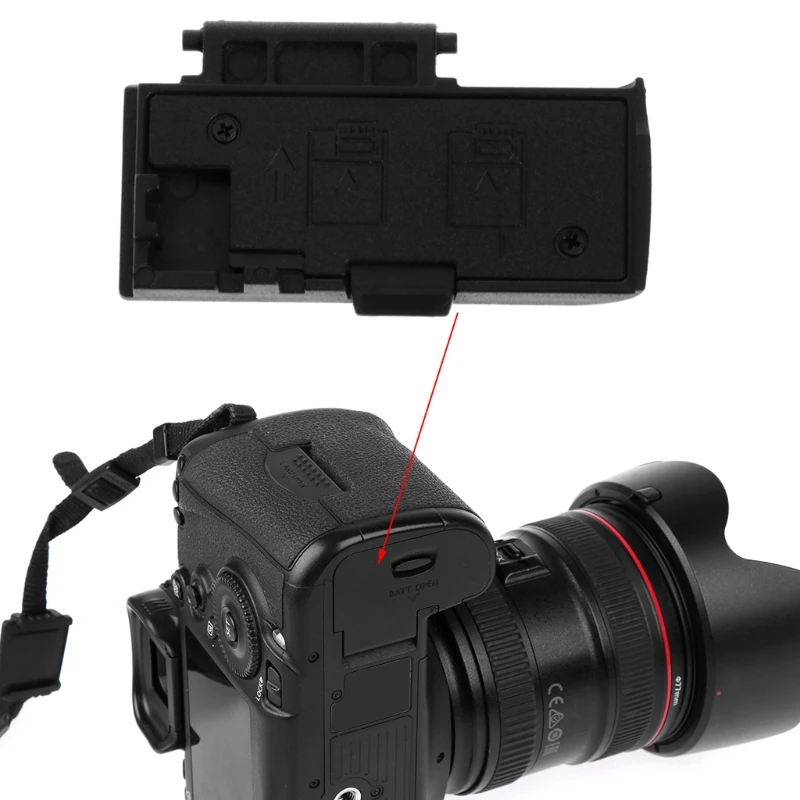 Крышка батареи защелкивающаяся крышка Запасные части для Canon EOS 550D Камера Ремонт