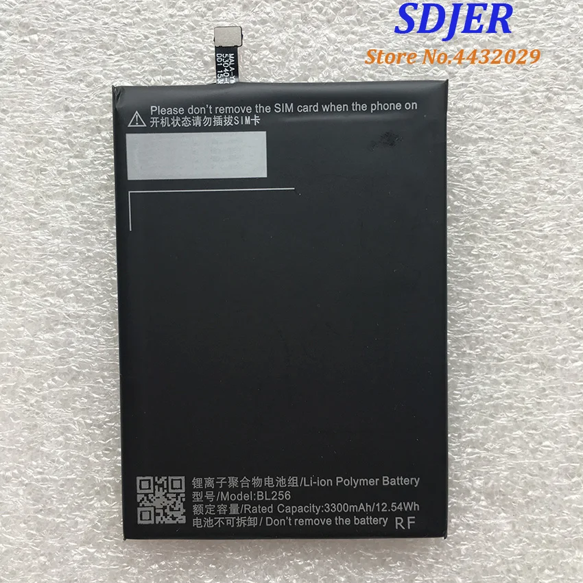 Для Lenovo 3300Mah BL256 оригинальный литий ионный аккумулятор для Lemon K4 Note K4note X3 Lite K51c78 /A7010