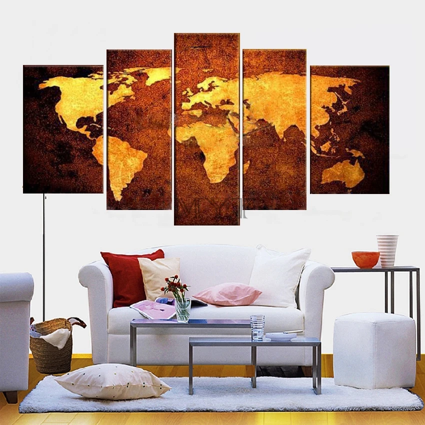 Картина Настенная ручной росписи 5 предметов 2020|oil painting|hand painted oil paintingdecoration painting |