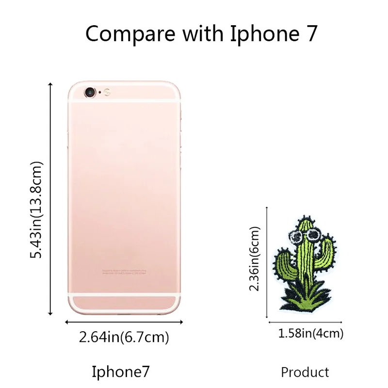 5 шт. патчи для одежды с изображением кактуса|cactus patch|fashion patchespatches fashion |