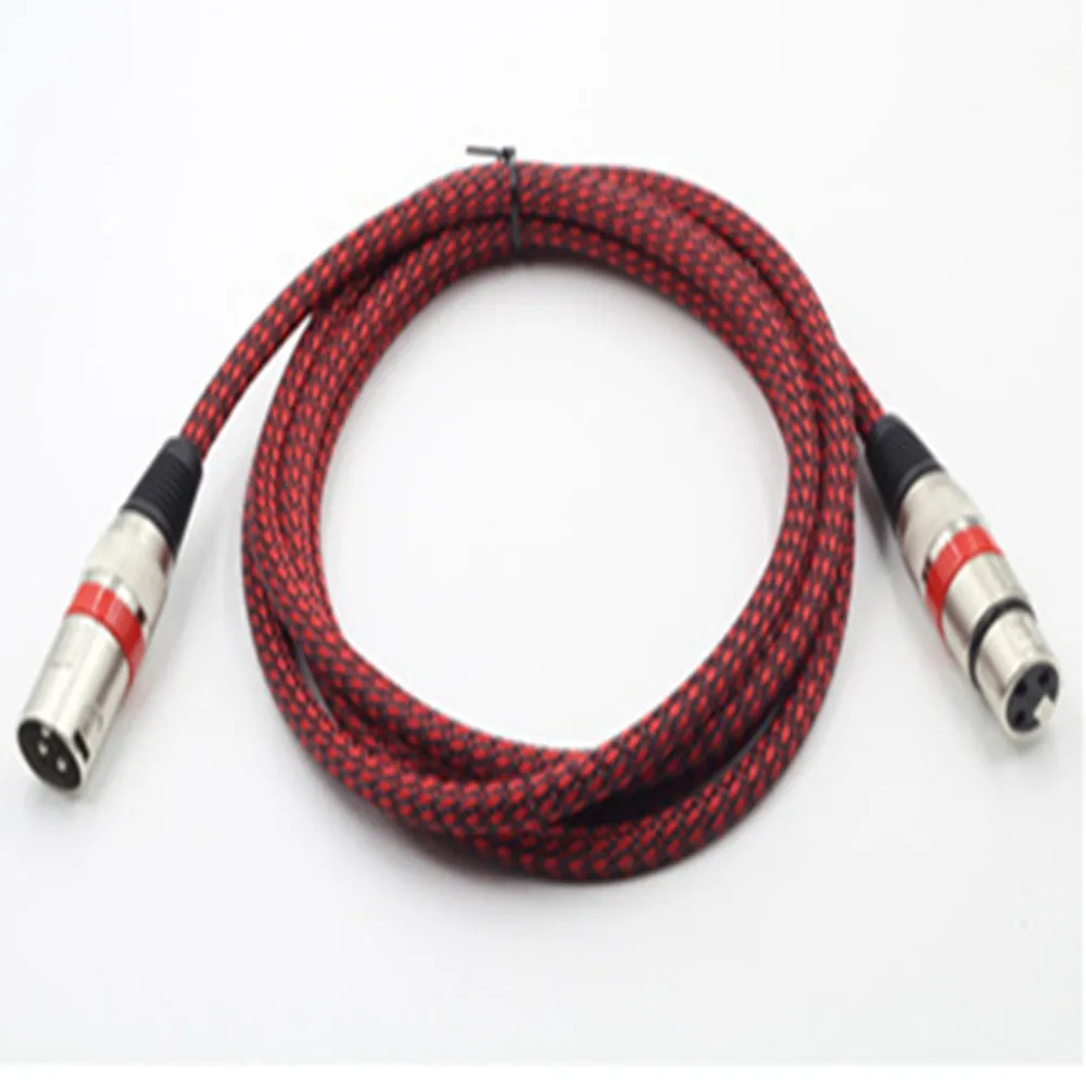 XLR 3 контактный микрофонный кабель 1 м Папа мама дополнительный адаптер для