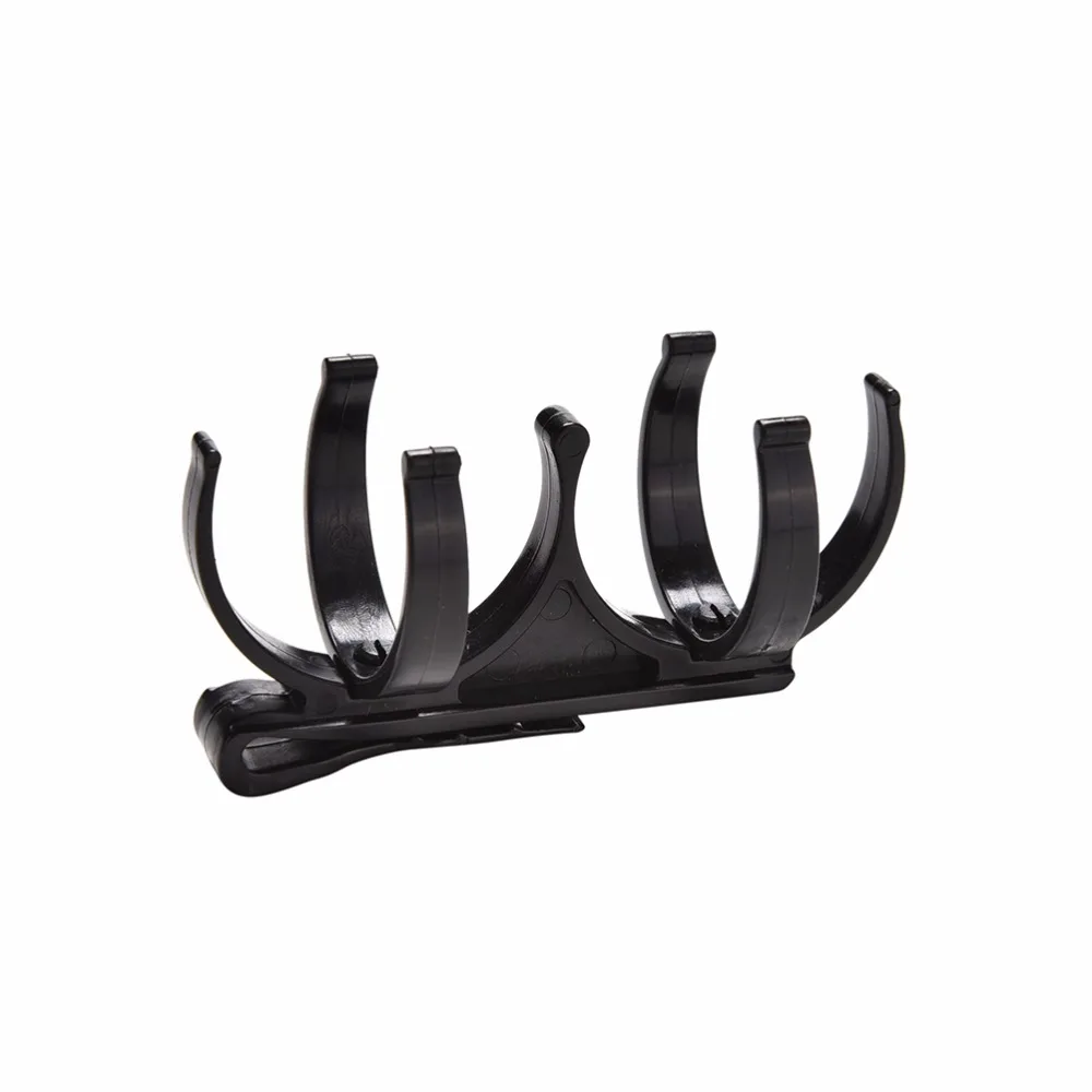 Новинка практичные черные два держателя для мяча гольфа принадлежности