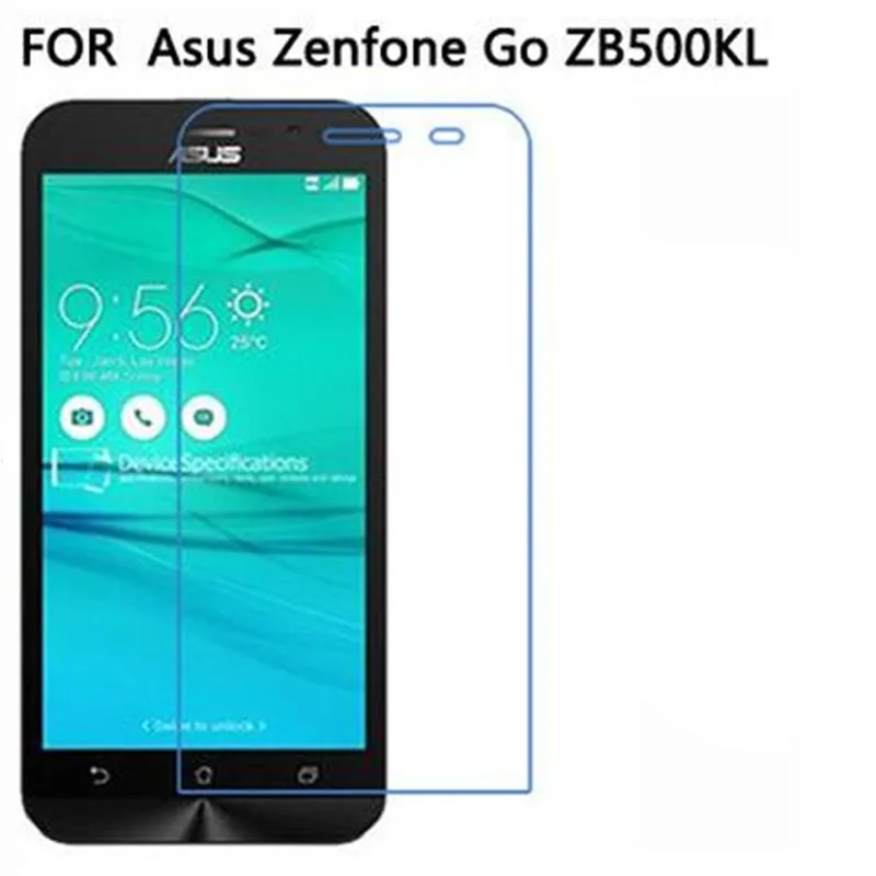 9H защита для экрана закаленное стекло asus zenfone GO ZB500KL ZB500KG ZB 500 KL KG 500KL 500KG ZB500 чехол