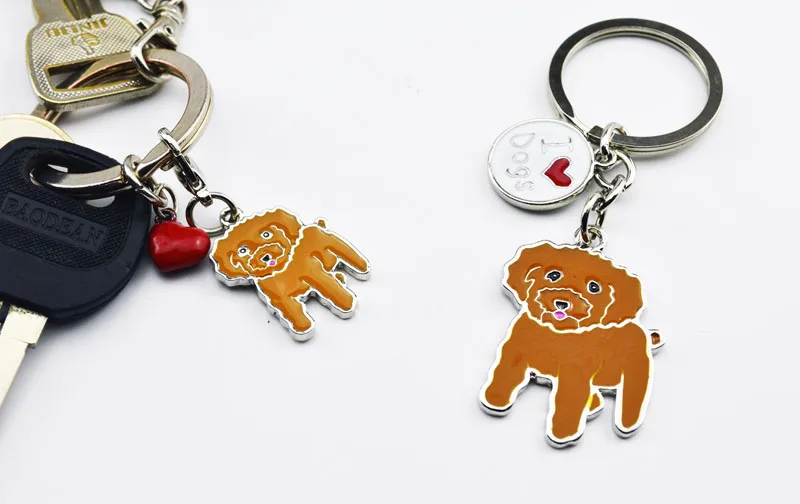 Брелок сделай сам для домашних животных милый брелок плюшевый мишка на ключах