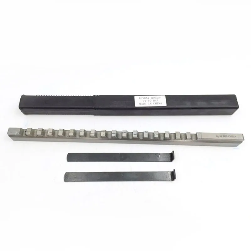 Keyway Broach режущий инструмент метрический размер 10 мм D Push-type с шимом HSS Broaching Режущий инструмент для ЧПУ