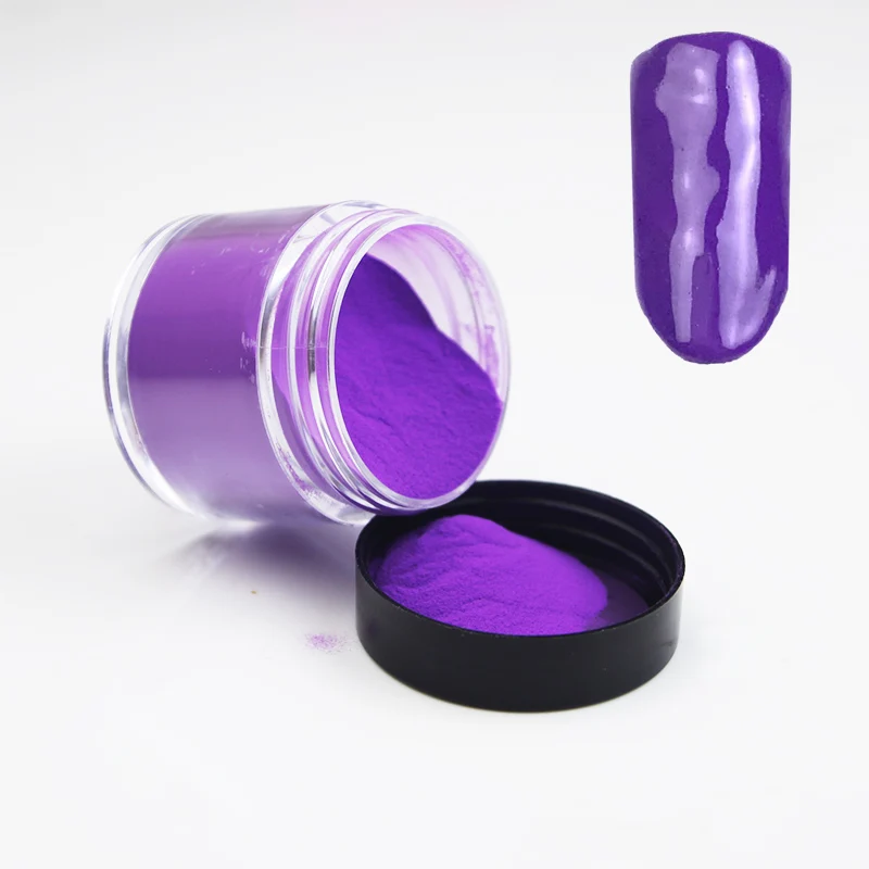 dark purple Acrilico Цвет Акрил IC Косметическая пудра Дизайн ногтей Poudre Акрил IQUE Цветной Акрил мономера Акрил верфь nagels polvos acrilicos Ongles Цвета - Цвет: dark purple