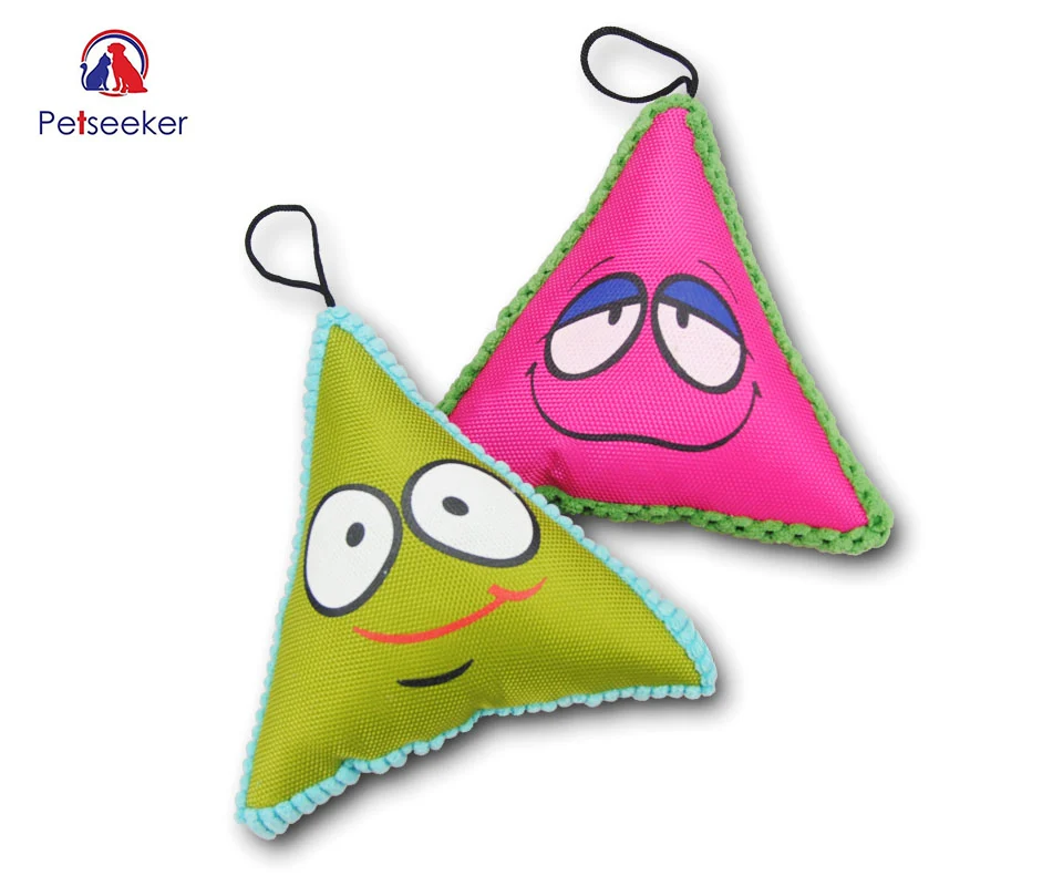 Зеленый счастливый улыбка лицо трехсторонняя форма мягкая ткань Оксфорд PP