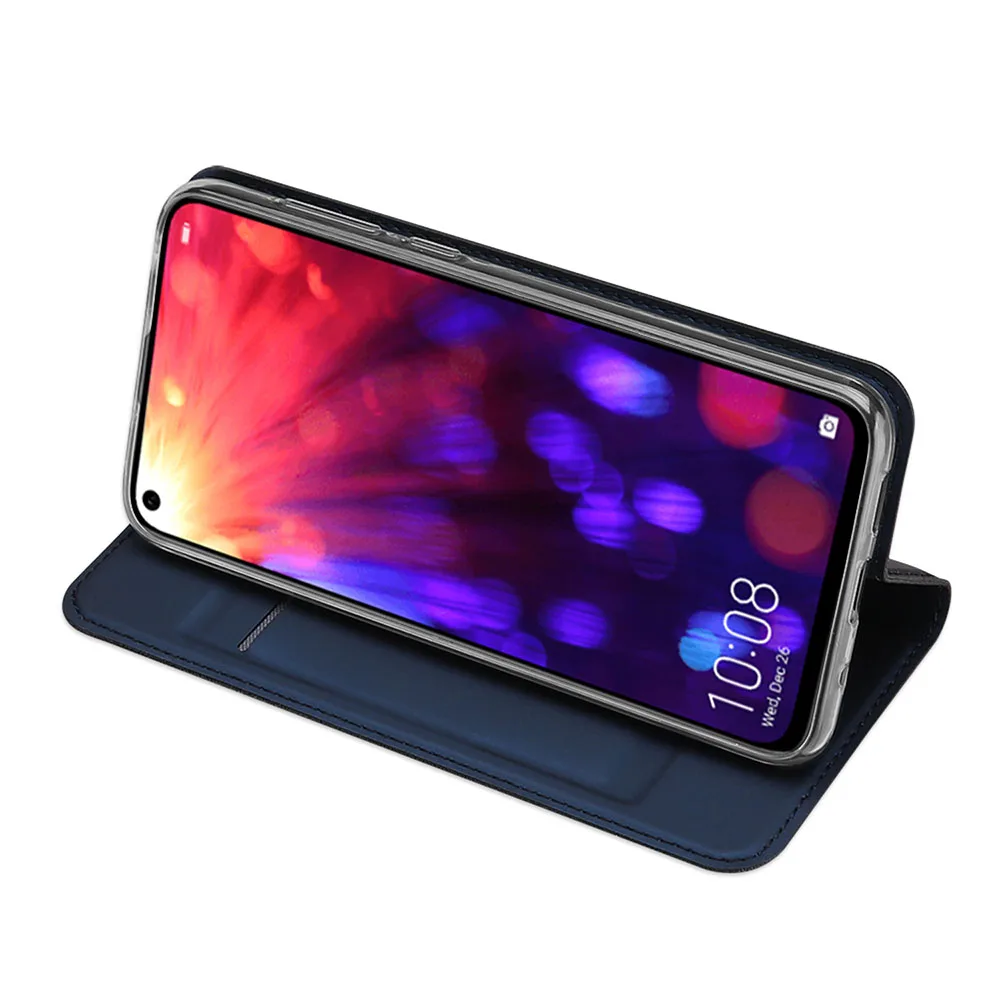DUX DUCIS Чехол-книжка из искусственной кожи для Huawei Honor View 20 чехол V20 чехол-кошелек V