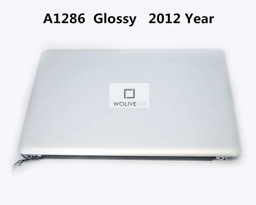 A1286 2012 глянцевый полная сборка Совершенно новый ЖК-экран для Macbook Pro 15 дюймов год |