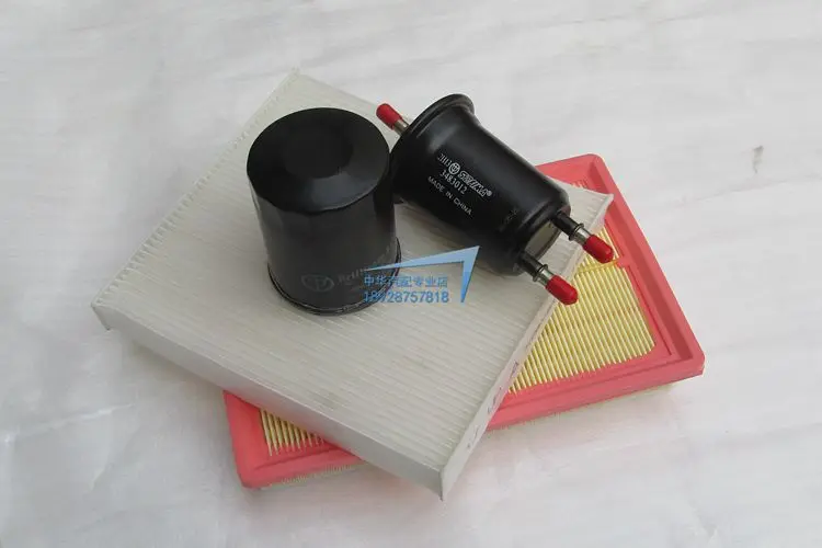 

brilliance H220 filter air conditioning + air + oil + Fuel filter used for H220