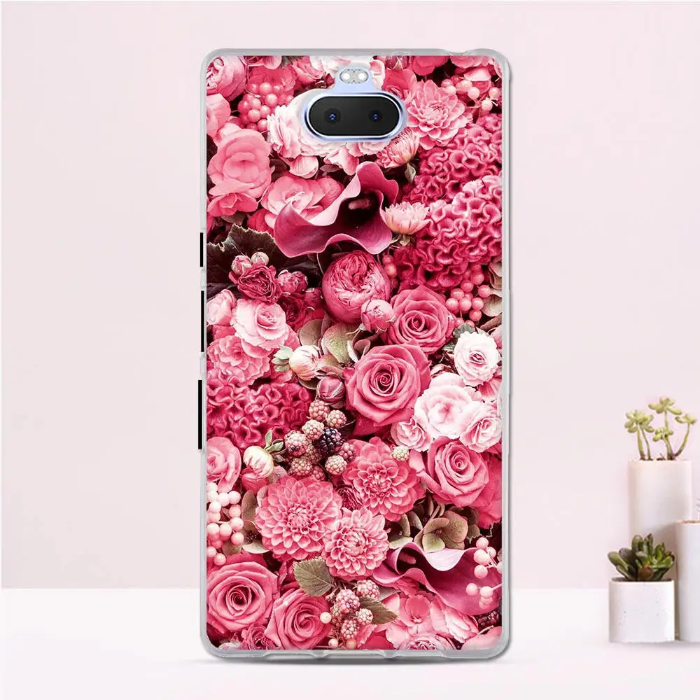 Чехол для Sony Xperia 10 чехол 6 0 дюйма мягкий бампер из ТПУ силиконовый XA3 с рисунком на