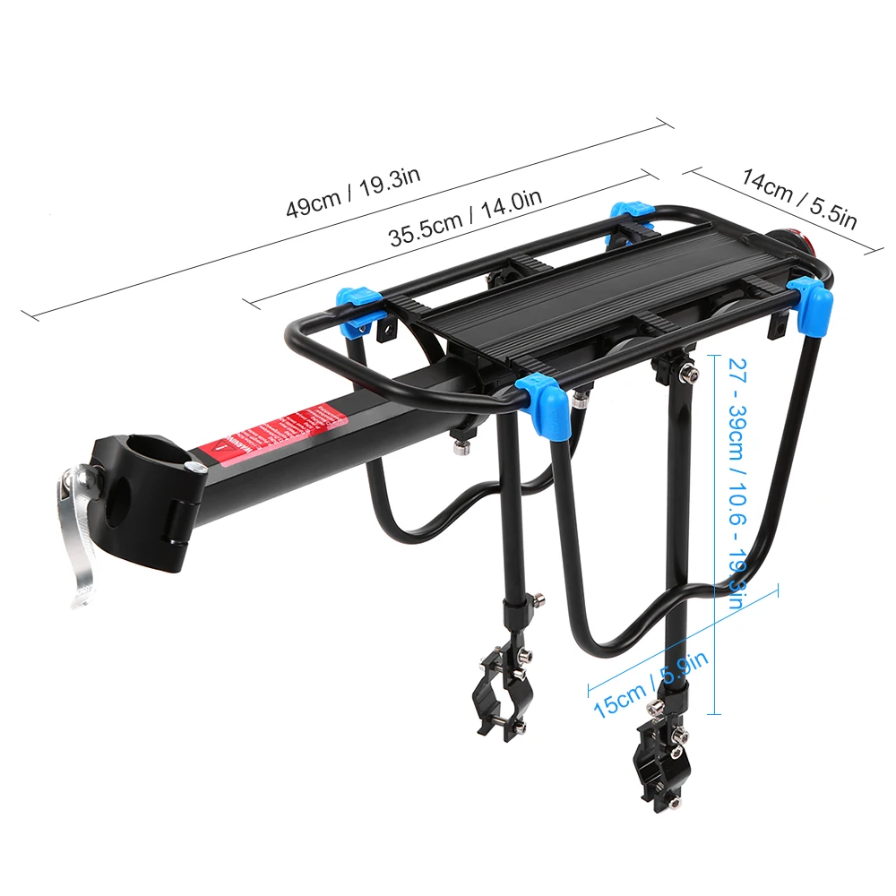 Регулируемая карго-стойка для горного велосипеда из алюминиевого сплава | Спорт