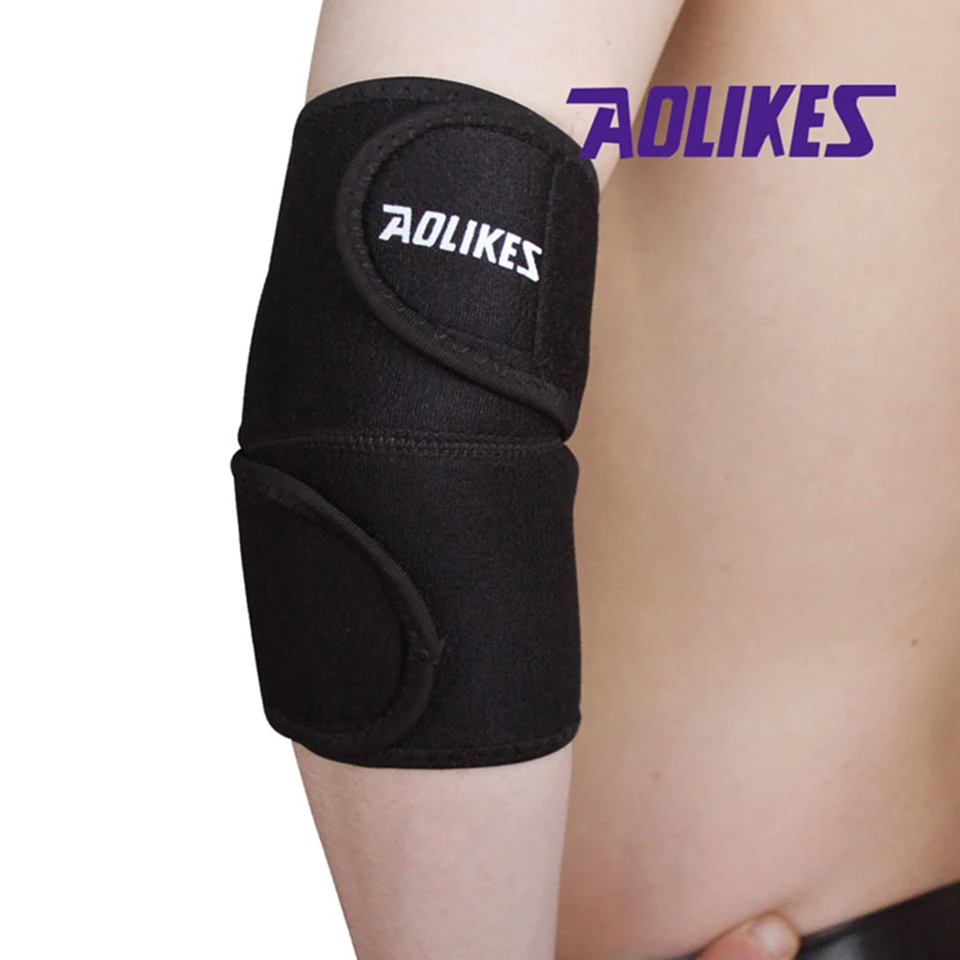 AOLIKES 1 Пара регулируемых налокотников Спортивные Защитные Налокотники для