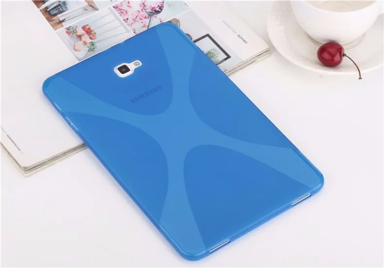 Чехол для samsung Galaxy Tab A 10,1 T580 T585, GARUNK X-Line, мягкий силиконовый полупрозрачный гелевый Чехол из ТПУ для SM-T580