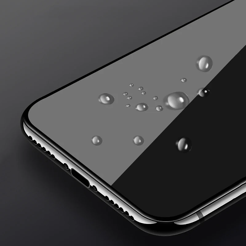 3D закругленные края крышка Закаленное стекло для iPhone 6 6S 5 5S SE 5C 11 Pro X XR XS MAX 7 8 Plus Аксессуары для телефонов полная защитная пленка