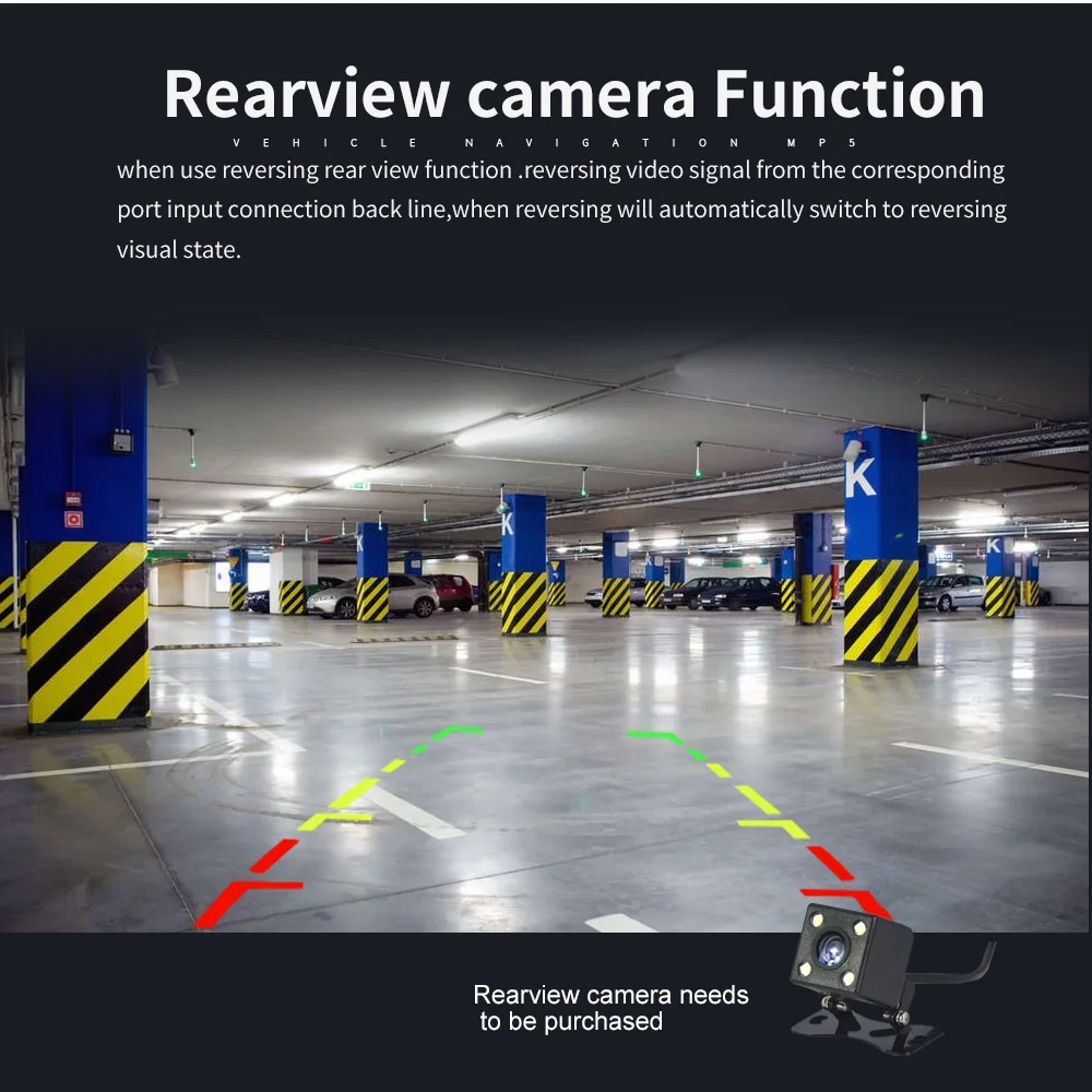 Автомобильный мультимедийный плеер 2 Гб ОЗУ Android 9 1 автомагнитола Din стерео