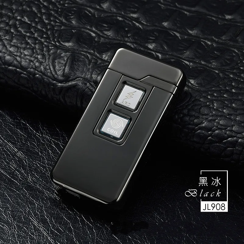 Usb зарядка Tesla катушка и дуговая Зажигалка USB ветрозащитная индивидуальная
