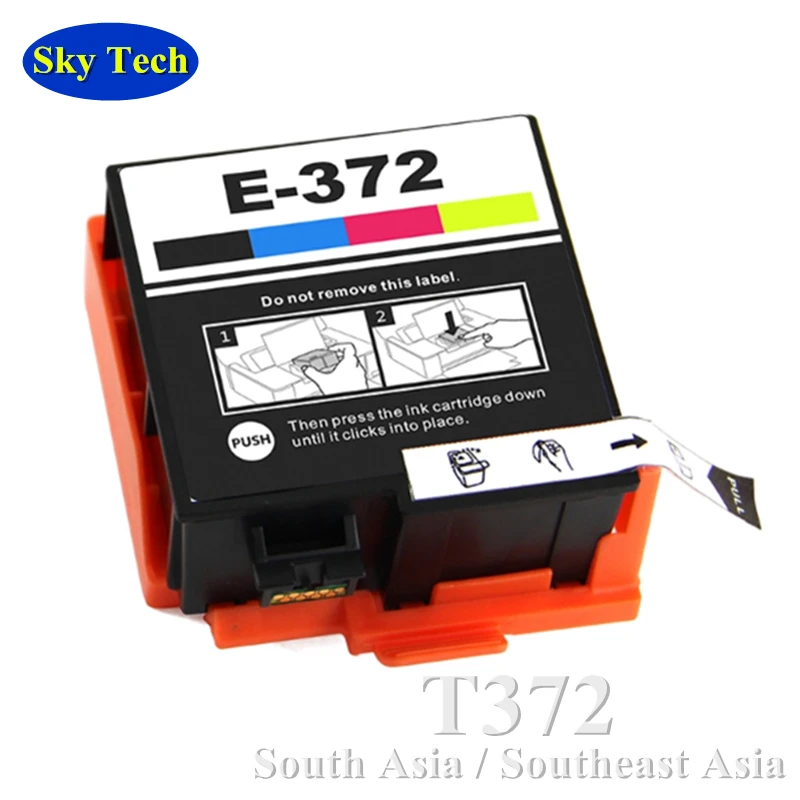 T372 качественный совместимый картридж для Epson PictureMate PM-520. T372/T3720/E-372 PM520 | Компьютеры