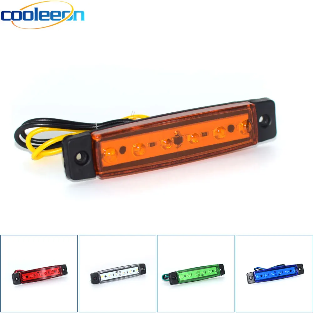 2 шт 12V 24V для грузовиков задние фонари сигнальная лампа красные синие белого