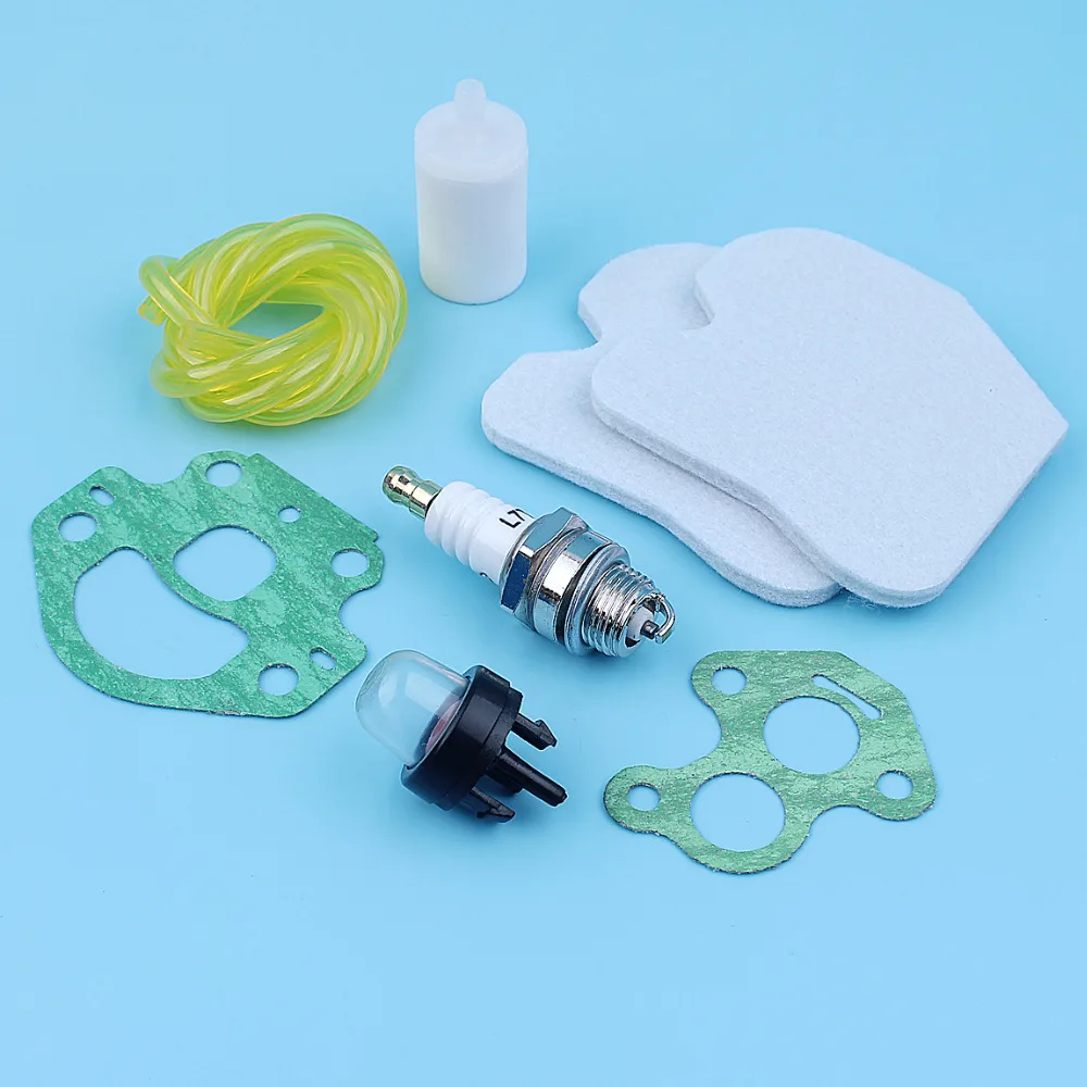 

Воздушный топливный фильтр, Праймер, лампа Tune Up Kit для McCulloch CS380 CS340 Redmax GZ380, бензопилы, карбюратор, прокладка, Свеча зажигания, запасные части