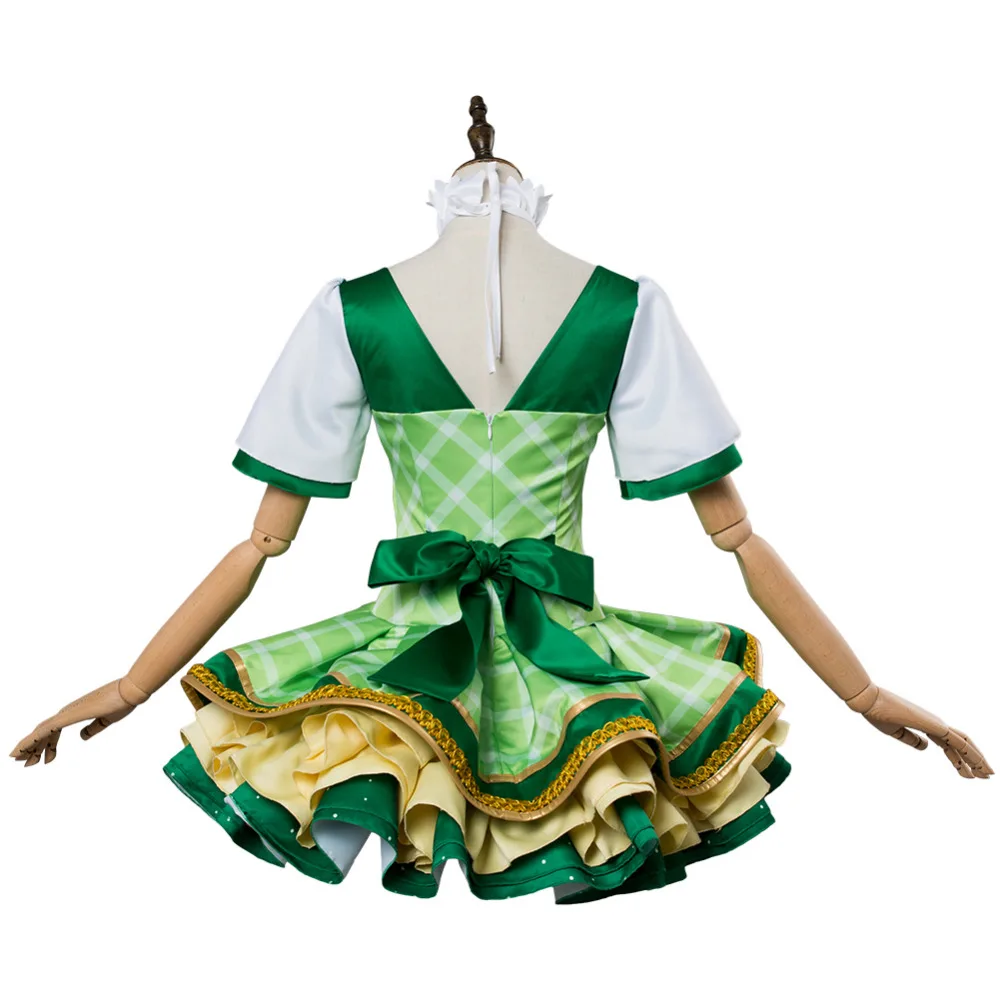 Аниме Love Live School Idol Project Koizumi Hanayo Цветочное платье с букетом наряд для