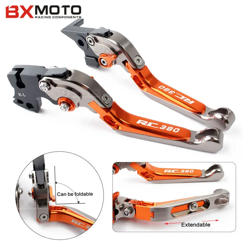 Для KTM RC390 RC 390 2013 2014 2015 2017 2018 2019 CNC Алюминий мотоцикл Регулируемая Складная