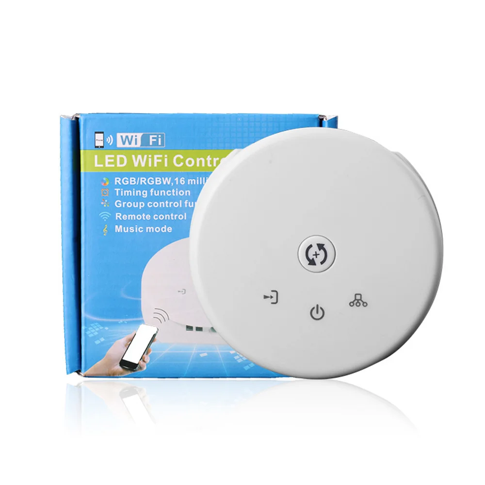 Светодиодный пульт управления UFO WiFi DC 12 24 V 2 4G RGB/RGBW для IOS и программное