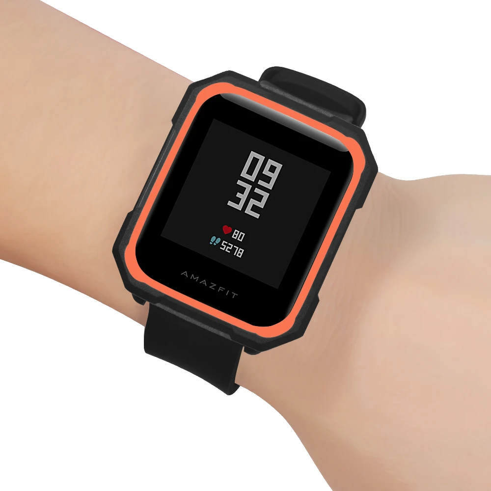 Цветной защитный чехол для Xiaomi Huami Amazfit Bip Bit youth Watch замены аксессуары