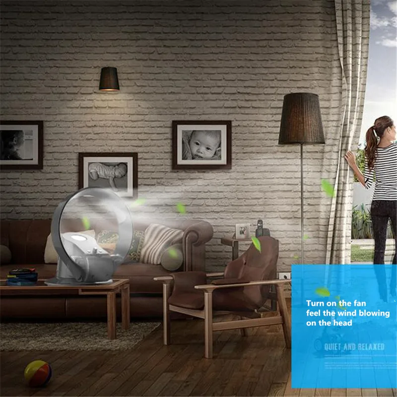 2019 супер тихий беслопастной вентилятор с переменной скоростью без лопастей для