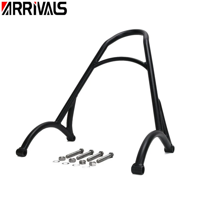 

News Motorcycle Black Short Sissy Bar Backrest For Harley Breakout FXSB CVO FXSBSE 2013-2017