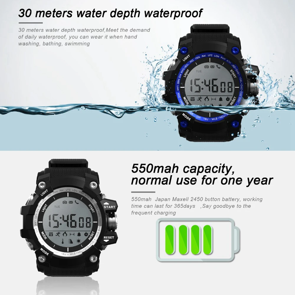 FREZEN XR05 открытый Смарт-часы спортивные водостойкие Wacth высота Шагомер Bluetooth 4 0 для