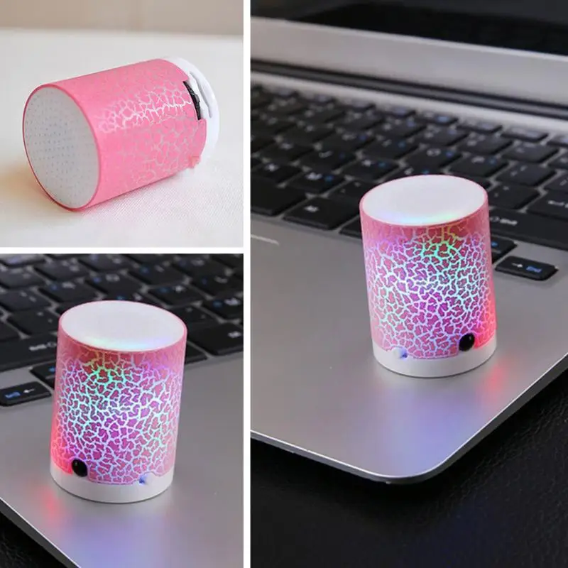 NEW Fashion Wireless Mini Speaker LED Light Music Soundbox #25 | Электроника