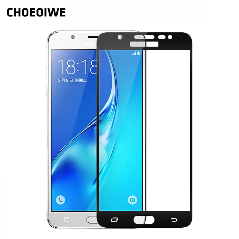 Защитное стекло CHOEOIWE закаленное для Samsung Galaxy J5 2016 J510F SM J510FN 2017 J530 Prime полное